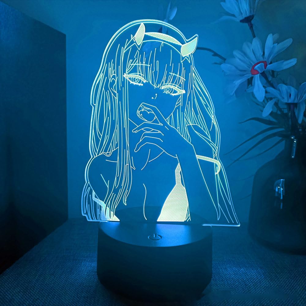 Amazon.co.jp : 3D イリュージョン ナイトライト Darling in The